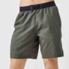 Kalenji Short Running Respirant Homme - Dry+ Olive Noire -ProSportif Boutique short running respirant homme dry bleu fonce