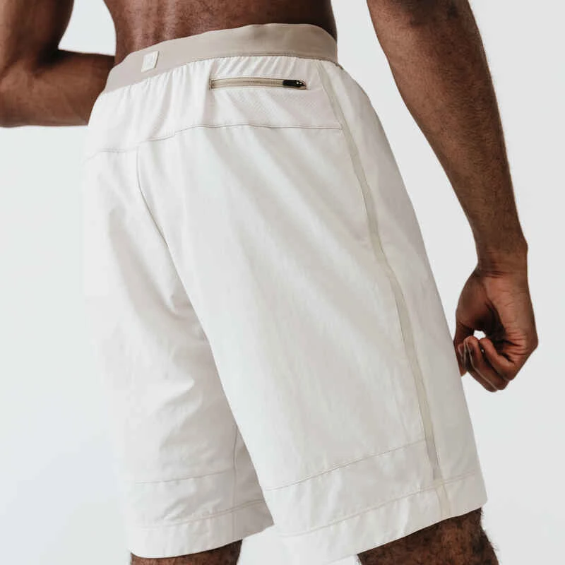 SHORT 2 EN 1 DE RUNNING HOMME AVEC BOXER Intégré KALENJI DRY + BEIGE LIN 8 SHORT 2 EN 1 DE RUNNING HOMME AVEC BOXER Intégré KALENJI DRY + BEIGE LIN – Image 6