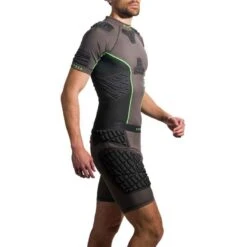 Sous Short De Protection Rugby Adulte Gris Vert -ProSportif Boutique sous short de protection rugby adulte gris vert 10