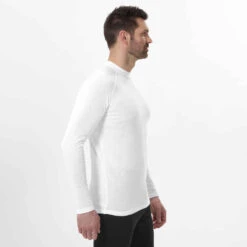 WEDZE Sous-vêtement De Ski Homme - BL 100 Haut - Blanc -ProSportif Boutique sous vetement de ski homme haut 100 blanc 5