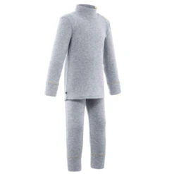 WEDZE Sous Vêtement Pantalon, Legging Ski Bébé - WARM Gris -ProSportif Boutique sous vetement pantalon legging ski bebe warm gris 5