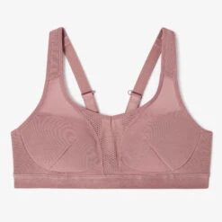 Kalenji SOUTIEN-GORGE DE RUNNING CLASSIQUE MAINTIEN ELEVE -ProSportif Boutique soutien gorge de running classique noir et rose 4