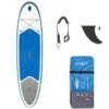 STAND UP PADDLE GONFLABLE RANDONNEE 100 / 10'7 BLEU -ProSportif Boutique stand up paddle gonflable randonnee 100 slash 10 7 bleu