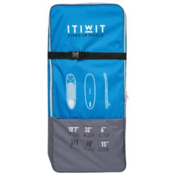 STAND UP PADDLE GONFLABLE RANDONNEE 100 / 10'7 BLEU -ProSportif Boutique stand up paddle gonflable randonnee 100 slash 10 7 bleu 15