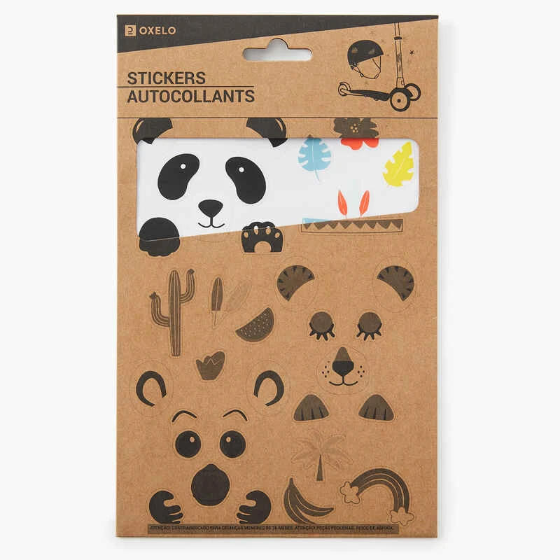 STICKERS OXELO ANIMALS 5 STICKERS OXELO ANIMALS – Image 3