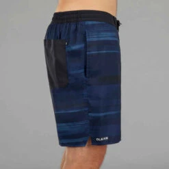 Surf Boardshort Long 100 CLOUD BLUE -ProSportif Boutique surf boardshort long 100 wavy venice 2