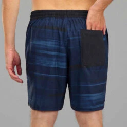 Surf Boardshort Long 100 CLOUD BLUE -ProSportif Boutique surf boardshort long 100 wavy venice 3