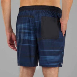 Surf Boardshort Long 100 CLOUD BLUE -ProSportif Boutique surf boardshort long 100 wavy venice 4