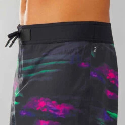 Surf Boardshort Standard 900 Flat Belt DARKCALIFA BLACK -ProSportif Boutique surf boardshort standard 900 flat belt popypalm camel 6