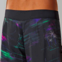 Surf Boardshort Standard 900 Flat Belt DARKCALIFA BLACK -ProSportif Boutique surf boardshort standard 900 flat belt popypalm camel 7