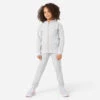 Survêtement Chaud Enfant - 500 Gris Avec Zip Doré