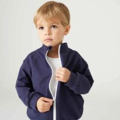 Survêtement Regular Chaud Enfant - Basique Bleu Marine 15 Survêtement Regular Chaud Enfant - Basique Bleu Marine -ProSportif Boutique survetement chaud regular bleu baby gym enfant 2