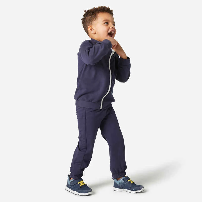 Survêtement Regular Chaud Enfant - Basique Bleu Marine 3 Survêtement Regular Chaud Enfant - Basique Bleu Marine