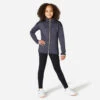 Survêtement Enfant Synthétique Respirant - S500 Noir Et Gris Chiné Foncé -ProSportif Boutique survetement enfant synthetique respirant s500 gris chine clair et rose