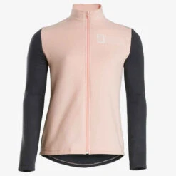 Survêtement Ensemble Chaud 100 Fille GYM ENFANT Rose Clair/gris Warmy Zip -ProSportif Boutique survetement ensemble chaud 100 fille gym enfant rose clairslashgris warmy zip 3