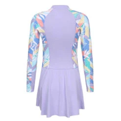 SUZY Maillot De Bain Une Pièce à Manches Longues POURPRE -ProSportif Boutique suzy maillot de bain une piece a manches longues pourpre 2