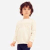 Sweat Enfant - Basique Beige Avec Motifs 1 Sweat Enfant - Basique Beige Avec Motifs -ProSportif Boutique sweat 100 baby gym fille et garcon jaune aop