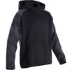Sweat Capuche Chaud 100 Garçon GYM ENFANT Noir Imprimé
