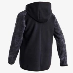 Sweat Capuche Chaud 100 Garçon GYM ENFANT Noir Imprimé 8 Sweat Capuche Chaud 100 Garçon GYM ENFANT Noir Imprimé -ProSportif Boutique sweat capuche chaud 100 garcon gym enfant noir imprime 2