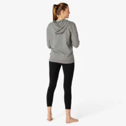 Sweat Capuche Fitness Gris 12 Sweat Capuche Fitness Gris -ProSportif Boutique sweat capuche fitness vert 3