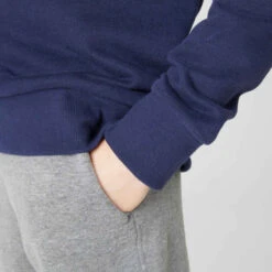 Sweat Col Rond Mixte, Chaud Enfant - Marine -ProSportif Boutique sweat col rond bleu marine enfant 2