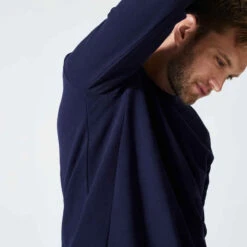 Sweat Fitness Homme - 100 Bleu Foncé 10 Sweat Fitness Homme - 100 Bleu Foncé -ProSportif Boutique sweat fitness homme 100 bleu fonce 2