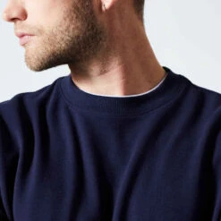 Sweat Fitness Homme - 100 Bleu Foncé 12 Sweat Fitness Homme - 100 Bleu Foncé -ProSportif Boutique sweat fitness homme 100 bleu fonce 4