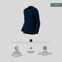 Sweat Fitness Homme - 100 Bleu Foncé 13 Sweat Fitness Homme - 100 Bleu Foncé -ProSportif Boutique sweat fitness homme 100 bleu fonce 5