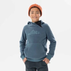 Quechua Sweat Polaire De Randonnée Gris Foncé - Enfant 7-15 Ans -ProSportif Boutique sweat polaire de randonnee gris fonce enfant 7 15 ans 2