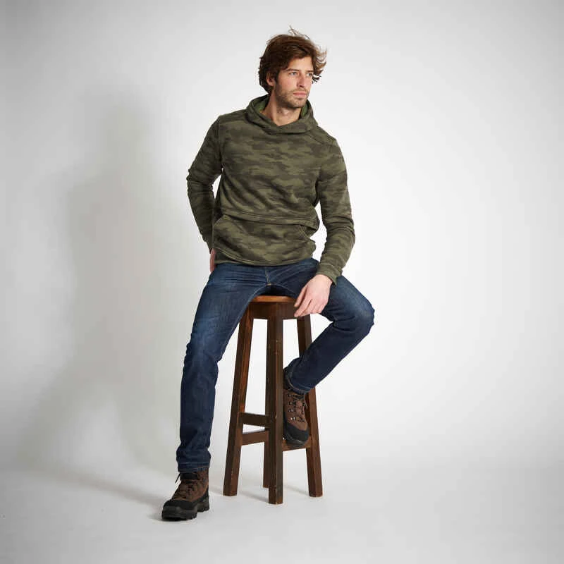 SWEAT-SHIRT CAPUCHE CHASSE CAMO HALFTONE 500 11 SWEAT-SHIRT CAPUCHE CHASSE CAMO HALFTONE 500 â Image 9