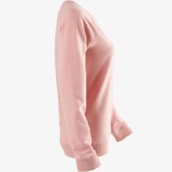 Sweat Training Femme 100 Rose -ProSportif Boutique sweat training femme 100 rose pale 3
