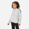 Sweat Zippé à Capuche Chaud Enfant - 500 Gris Chiné Clair -ProSportif Boutique sweat zippe a capuche chaud enfant 500 gris chine clair