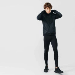 SWEAT ZIPPÉ A CAPUCHE DE RUNNING HOMME KALENJI WARM + NOIR 12 SWEAT ZIPPÉ A CAPUCHE DE RUNNING HOMME KALENJI WARM + NOIR -ProSportif Boutique sweat zippe a capuche de running homme kalenji warm noir 2