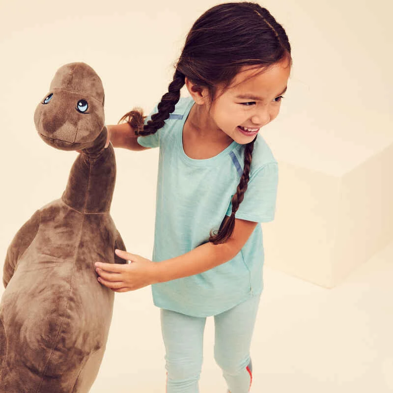 T-shirt Léger Respirant Enfant - 500 Turquoise 4 T-shirt Léger Respirant Enfant - 500 Turquoise – Image 2