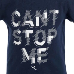 T-Shirt 500 Manches Courtes Gym Baby Imprimé Bleu Marine -ProSportif Boutique t shirt 500 manches courtes gym baby imprime bleu marine 7