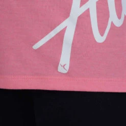 T-Shirt 500 Manches Longues Gym Fille Imprimé Rose Gris -ProSportif Boutique t shirt 500 manches longues gym fille imprime rose gris 9