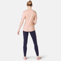 T-Shirt 510 Regular Pilates Gym Douce Femme Rose Printé 12 T-Shirt 510 Regular Pilates Gym Douce Femme Rose Printé -ProSportif Boutique t shirt 510 regular pilates gym douce femme rose printe 3