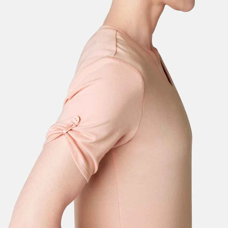 T-Shirt 510 Regular Pilates Gym Douce Femme Rose Printé 8 T-Shirt 510 Regular Pilates Gym Douce Femme Rose Printé – Image 6