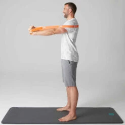 T-shirt 520 Slim Col Rond Gym Stretching Homme Blanc AOP -ProSportif Boutique t shirt 520 slim col rond gym stretching homme blanc aop 7