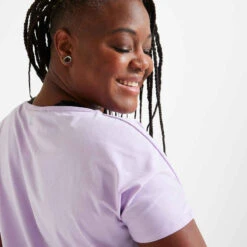 T-shirt Crop Top Ample Fitness -ProSportif Boutique t shirt crop top ample fitness 2