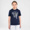 T-SHIRT / MAILLOT DE BASKETBALL ENFANT - TS500 FAST MARINE -ProSportif Boutique t shirt de basketball pour garconslashfille ts500 fast gris shoes
