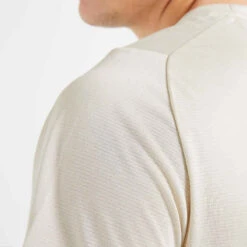 T-shirt De Fitness Collection Respirant Col Rond Homme - Beige -ProSportif Boutique t shirt de fitness collection respirant col rond homme beige 4