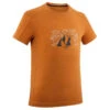 Quechua T-Shirt De Randonnée - MH100 Ocre - Enfant 7-15 Ans -ProSportif Boutique t shirt de randonnee mh100 ocre enfant 7 15 ans