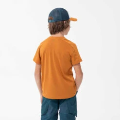 Quechua T-Shirt De Randonnée - MH100 Ocre - Enfant 7-15 Ans -ProSportif Boutique t shirt de randonnee mh100 ocre enfant 7 15 ans 3