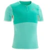 Quechua T Shirt De Randonnée - MH550 Turquoise - Enfant 7-15 Ans