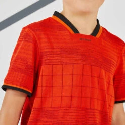Artengo T-shirt De Tennis Garcon - TTS900 Rouge -ProSportif Boutique t shirt de tennis garcon tts900 rouge 2