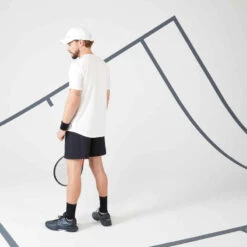 Artengo T-Shirt De Tennis Homme - TTS Soft Blanc Cassé -ProSportif Boutique t shirt de tennis homme tts soft marine 4