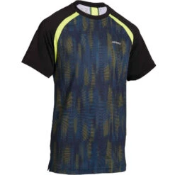 Artengo T SHIRT ENFANT 500 NOIR JAUNE