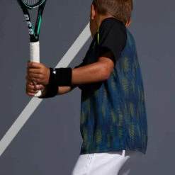 Artengo T SHIRT ENFANT 500 NOIR JAUNE 17 Artengo T SHIRT ENFANT 500 NOIR JAUNE -ProSportif Boutique t shirt enfant 500 noir jaune 5