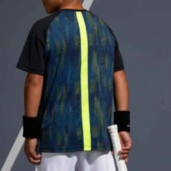 Artengo T SHIRT ENFANT 500 NOIR JAUNE 20 Artengo T SHIRT ENFANT 500 NOIR JAUNE -ProSportif Boutique t shirt enfant 500 noir jaune 8